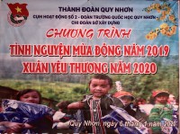Chương trình "Tình nguyện Mùa Đông - Xuân ấm áp"