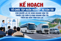 Kế hoạch tập huấn nghiệp vụ vận tải