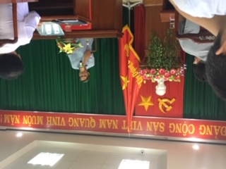 Đồng chí Trần Viết Bảo-Tỉnh ủy viên, Bí thư Đảng ủy chủ trì Hội nghị