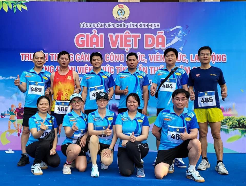 Đoàn vận động viên việt dã Sở Xây dựng