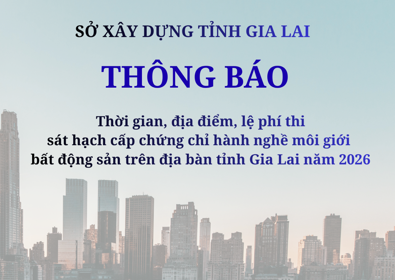 Thông báo